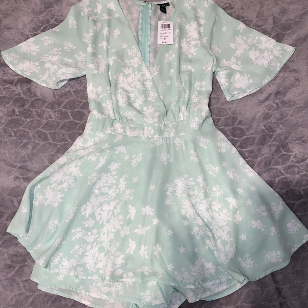 Windsor Mint Small Romper